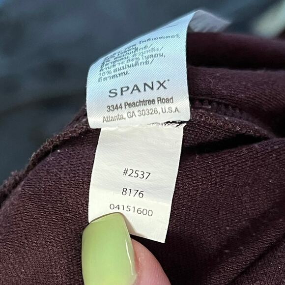 Spanx Assets Rd Hot Label Red Mid Rise Leggings Size Medium - Picture 7 of 7